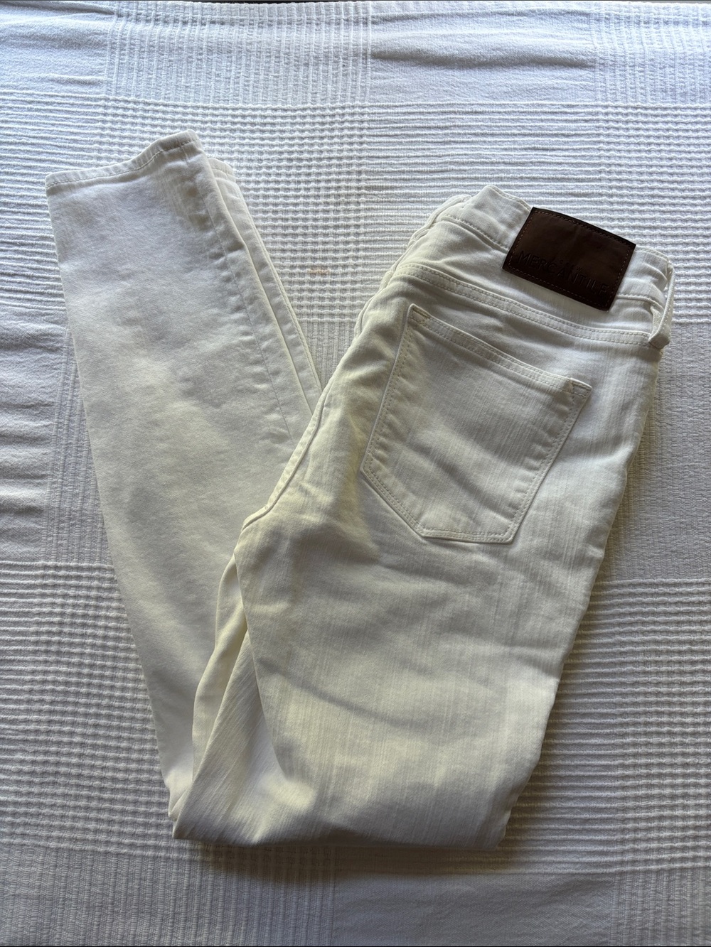 J. Crew Skinny Jeans in White